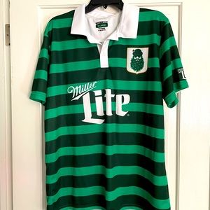 Miller Lite St. Patrick’s Day Promotional Rugby Shirt